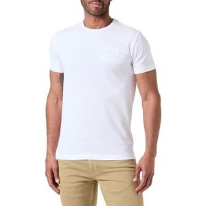 GANT Slim Tonal Shield Pique SS T-shirt, wit, 4XL