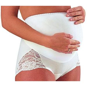 Guaina Mater Pizzo, Corta, katoen, Bianco, Taglia 2