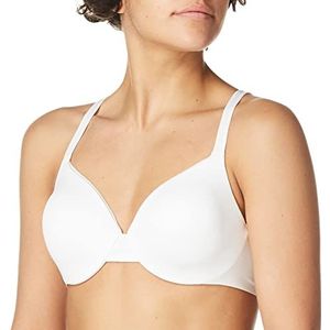 Hanes Women's Ultimate T-Shirt Soft Foam Underwire, White, 36B