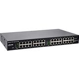 InLine® PoE + Gigabit netwerk injector hub 16 poorten (16x PoE+), 1GBit/s, 19"" (hoek inbegrepen), metaal, 2 ventilatoren