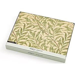 Pimpernel American placemat, set van 6 stuks, Willow Branch Design, kleur: groen