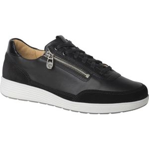 Ganter Klara-K sneakers voor dames, 34,5 EU XX-breed, zwart, 34.5 EU XX-Breed