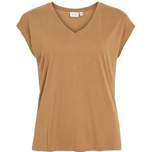 VILA Shirt 'VIModala'  mokka