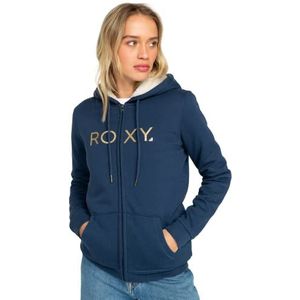 Roxy Damestrui met capuchon, met sherpa-binnenvoering, Mood Indigo, M