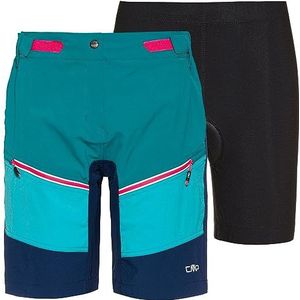 CMP Free Fietsbroek voor dames, bermuda mesh shorts