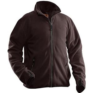 Jobman Workwear 5501, 550175-1700-9 Fleece jas, bruin, 3XL