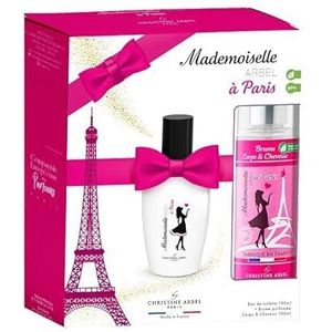 Christine Arbel Paris Mademoiselle Arbel à Paris Eau de toilette 100 ml & mist met geur voor lichaam en haar, 100 ml, gemaakt in Frankrijk