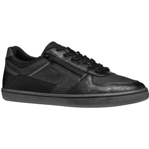 GEOX U ELVER Heren Veterschoenen - BLACK