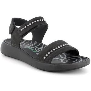 imac spa D.Palmer Green, damessandalen, zwart, 39 EU, Zwart, 39 EU