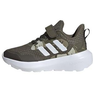 adidas Fortarun 2.0 Kinderschoenen, uniseks, voor kinderen, meerkleurig (Olive Strata Ftwr White Shadow Olive), 31 EU