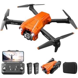 Mingfuxin Opvouwbare drone met camera voor beginners, RC quadcopter-drone met app, WIFI, FPV, live video, hoogteregeling, headless-modus, startlanding met één toets voor volwassenen en kinderen