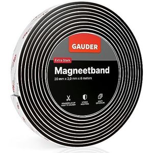 GAUDER Magneetband Extra Sterk | Magneetstrip Extreem Zelfklevend | Magneetrol