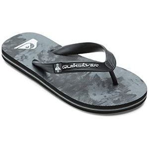 Quiksilver Molokai sandalen voor jongens, Black Grey Black, 29 EU