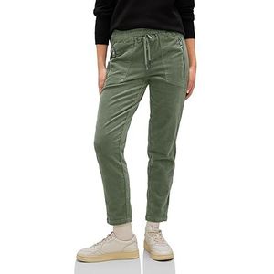 STREET ONE Joggingbroek Cord, Novel Green, 42W x 30L