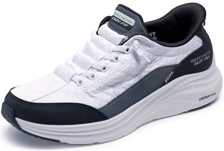 Skechers - Contour Foam - Instappers - Wit