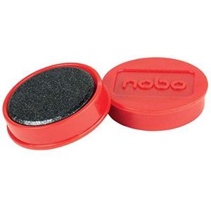Nobo Magnetische Whiteboard Magneten 10 pack 32mm Gekleurde Magneten