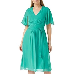 Gina Bacconi Dames Hmc jurk met stropdas Cocktail, SEA Green, 8, Zee Groen, 34
