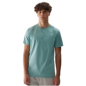4F T-shirt M1155 Mint M voor heren, Munt, M