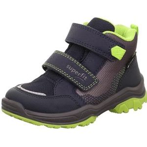 Superfit Jungen JUPITER leicht gefütterte Gore-Tex Sneaker, BLAU/HELLGRÜN 8000