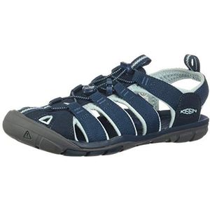 KEEN Clearwater CNX-sandaal voor dames, donkerblauw, lichtblauwgrijs, 39,5 EU