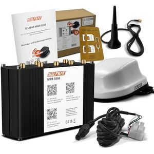 SELFSAT - MWR 5550 - Internet Router - Wit - 4G LTE 5G tot 3,3 Gbps incl. 5G Dakantenne