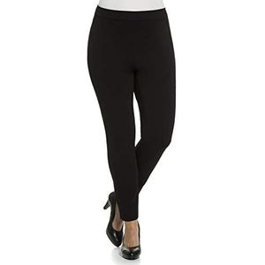Ulla Popken Jerseybroek voor dames, zwart, 38W / 32L