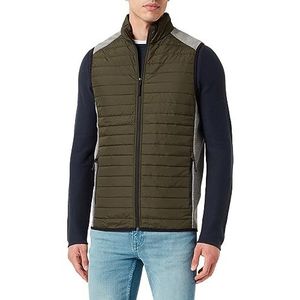 JACK & JONES Doorgestikt vest voor heren, roze., M