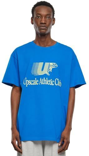 Mister Tee Upscale - Athletic Club Heavy Oversize Heren T-shirt - Blauw