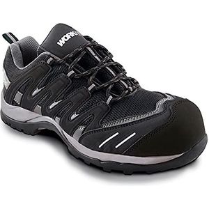 Workfit - Trail - Veiligheidsschoenen - Zwart - ESD - S1 PL SR