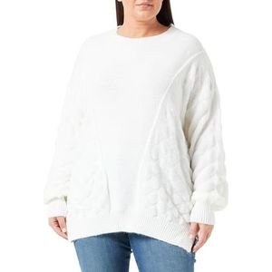 LEOMIA Gebreide damestrui 11019568-LE02, wolwit, XL/XXL, wolwit, XL/XXL