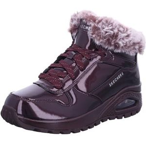 Skechers Uno Rugged Enkellaars voor dames, Bordeaux, 38 EU