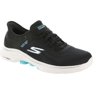 Skechers GO Walk 7 Valin voor dames, Zwart, 36 EU