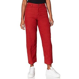 Lee Womens Wide Leg Long Jeans, Red OCRE, 27W x 35L