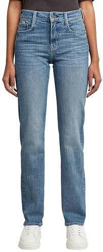 G-STAR RAW Strace Straight Wmn Jeans voor dames, Sun Faded Niagara, 33W / 34L