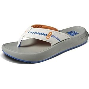 Reef Swellsole Cruiser Flipflop voor heren, blauw, wit, oranje, 44 EU