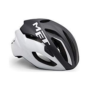 MET Rivale helm zwart/wit hoofdomtrek 59-62cm 2017 mountainbike helm downhill