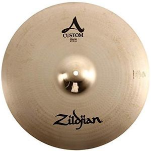 Zildjian A Custom Series - Crash Cymbal - briljant afwerking 16 inch diverse kleuren