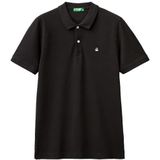 United Colors of Benetton Poloshirt M/M, Zwart, XS