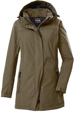 G.I.G.A. DX - Gw 36 - Softshellparka - Dames - Waterdicht - Afneembare Capuchon
