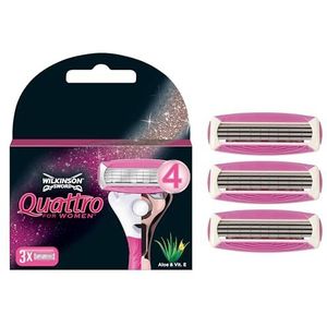 Scheermesjes - Ultrathin - 4 Stuks - Met Aloë en Vitamine E