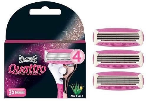 Scheermesjes - Ultrathin - 4 Stuks - Met Aloë en Vitamine E