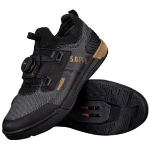 Leatt MTB-schoenen voor heren, zwart, 36 UK, Zwart, 6 UK Narrow