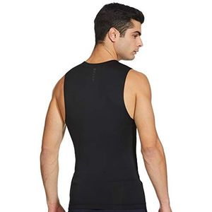 Under Armour Ua Rush Compression mouwloze tanktop voor mannen met rush-technologie, sportshirt met compressiepasvorm