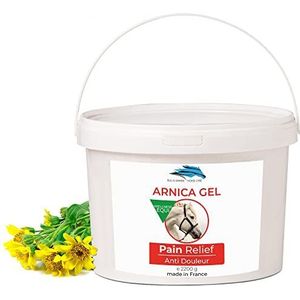 blauw en marineblauw Bretania - Biologisch Arnica-gelconcentraat 90% | Natuurlijk extract voor spier- en gewrichtsmassage | Huidbevochtiger | Anti-acne | Anti-striae, Veelkleurig, 2200 g
