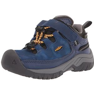 KEEN Unisex Kids Targhee Lage Waterdichte Wandelschoen, Blauwe diepten bos nacht, 32/33 EU