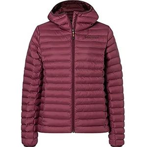 Marmot Dames Wm's Echo Featherless Hoody, Ultralichte geïsoleerde winterjas, warme outdoorjas met capuchon, waterafstotend gewatteerde jas, winddichte functionele jas, compact, Port Royal, S