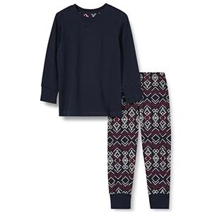 Schiesser Jongens-cadeau-idee Kerstmis lange winterse pyjama, meerkleurig 20, 104 cm