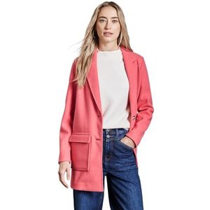 Street One - A202048 - Damesjas - Licht Koraalroze - Reverskraag - Lange Mouwen