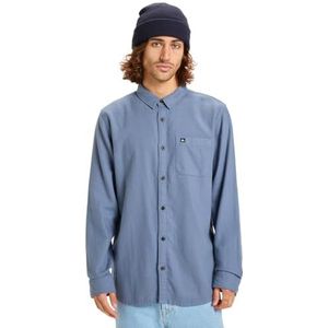 Quiksilver - Motherfly Solid - Overhemd - Geborsteld Katoen Flanel - Lange Mouwen