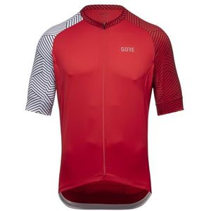 GORE WEAR C5, Jerseys, heren, Rood/Wit (Red/White), S